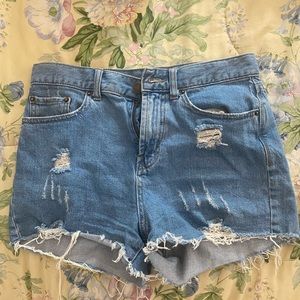 BDG denim shorts